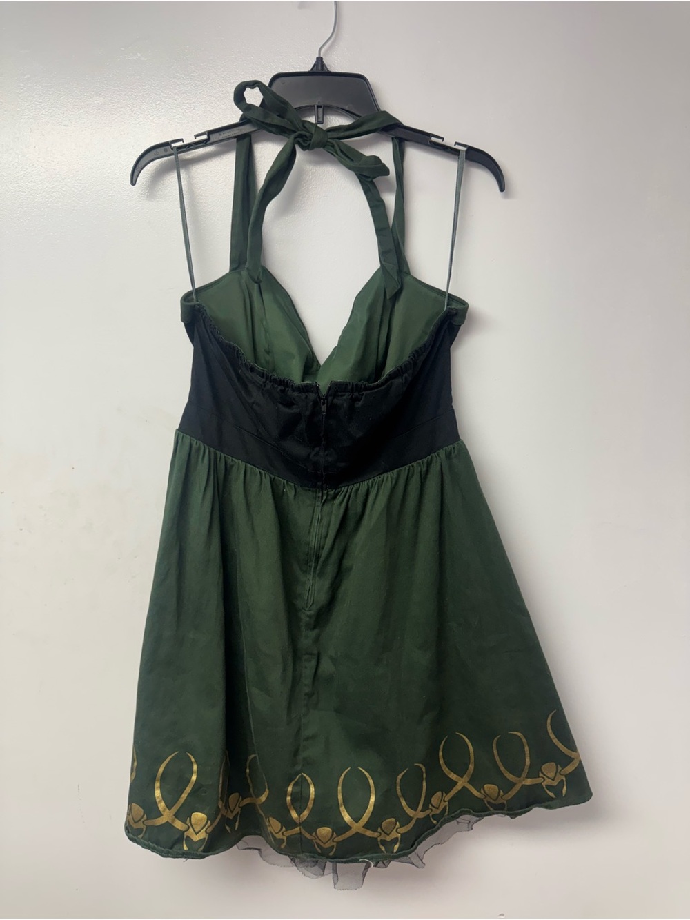 Her Universe Marvel Loki Limited Edition Halter Dress XL Cosplay Disneybound - Picture 5 of 12